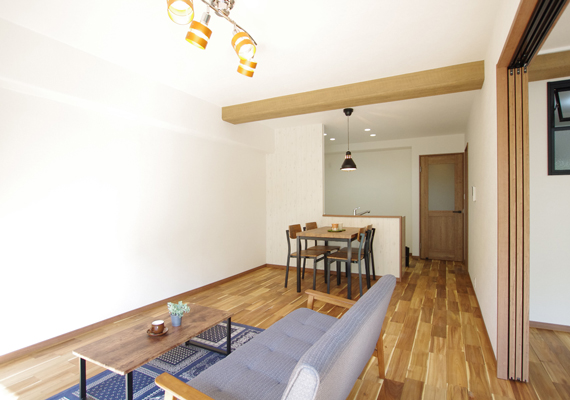 緑いっぱいの家