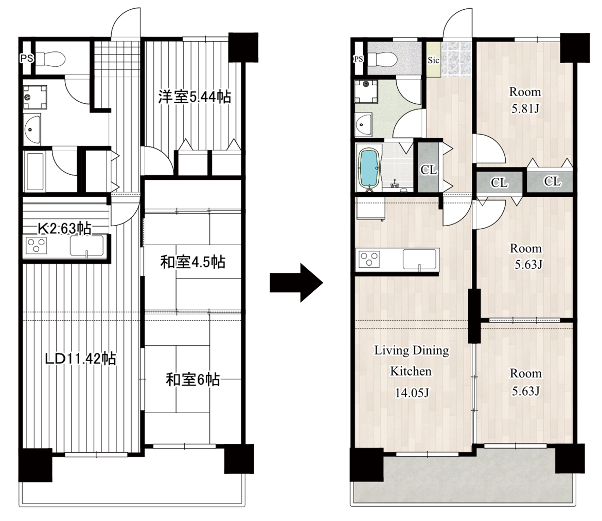 緑いっぱいの家
