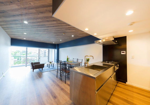 アクセントクロスが印象的なスタイリッシュスタイル