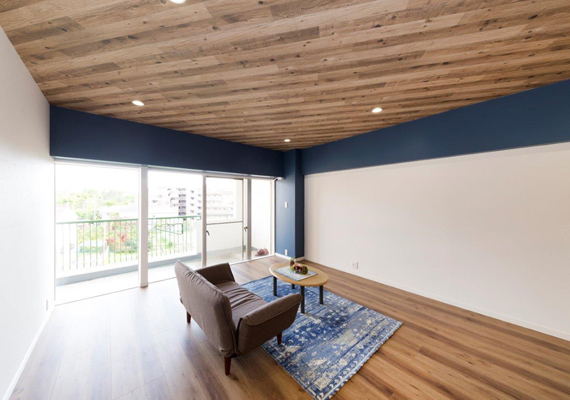 アクセントクロスが印象的なスタイリッシュスタイル