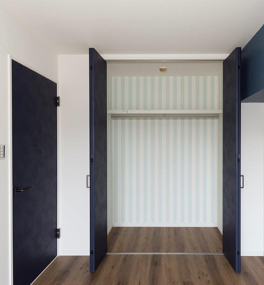 アクセントクロスが印象的なスタイリッシュスタイル