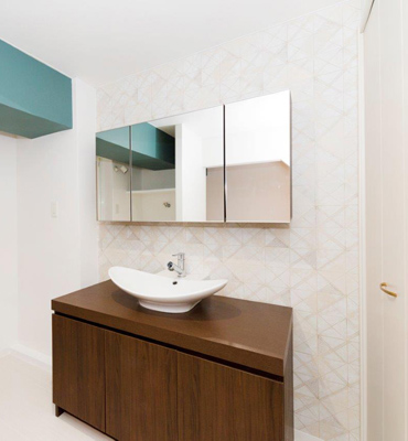 アクセントクロスが印象的なスタイリッシュスタイル