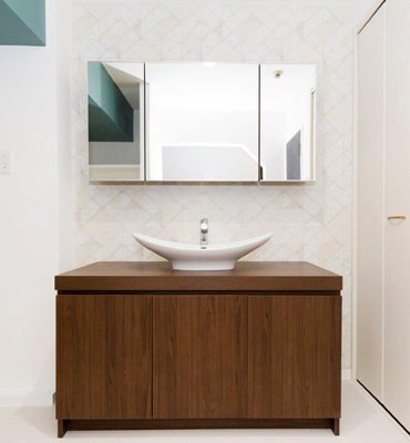 アクセントクロスが印象的なスタイリッシュスタイル