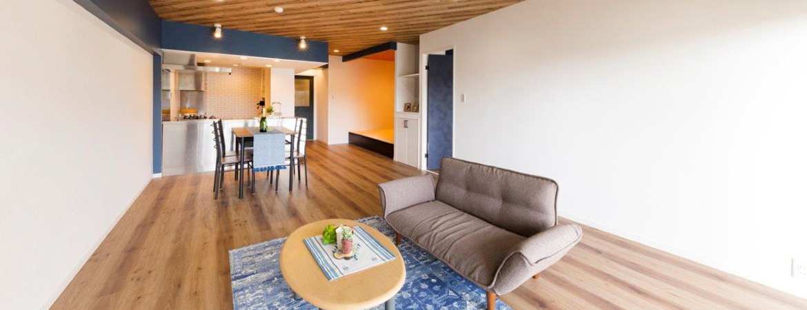 アクセントクロスが印象的なスタイリッシュスタイル