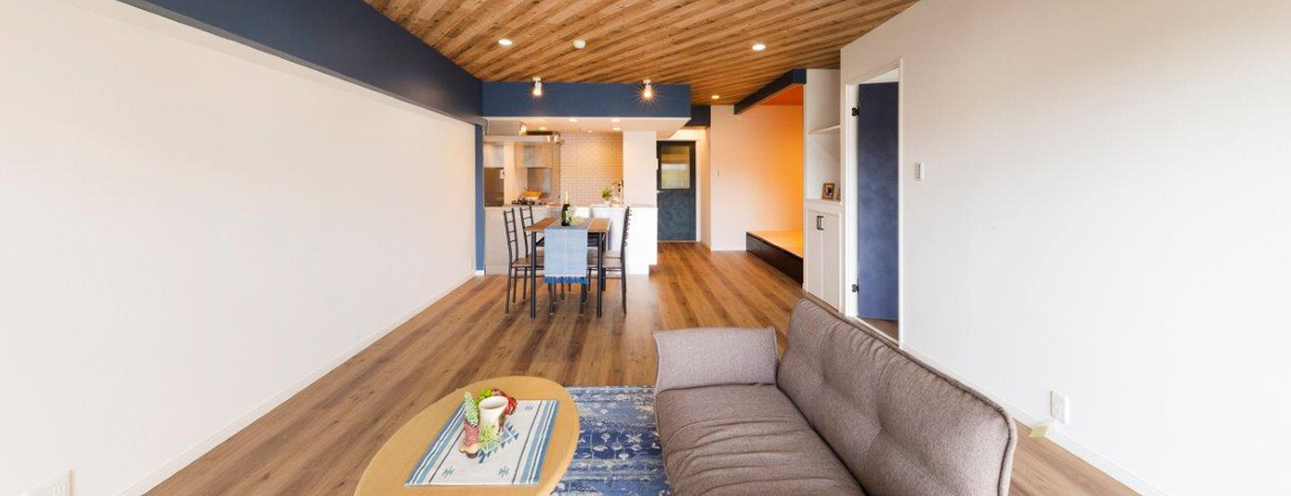 アクセントクロスが印象的なスタイリッシュスタイル